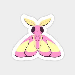 Cute Rosy Maple Moth Sticker